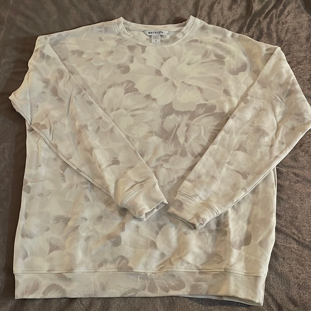Athleta Sweatshirt floral print